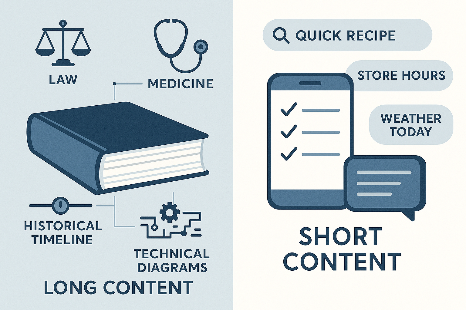 Long-Form vs. Short-Form Content